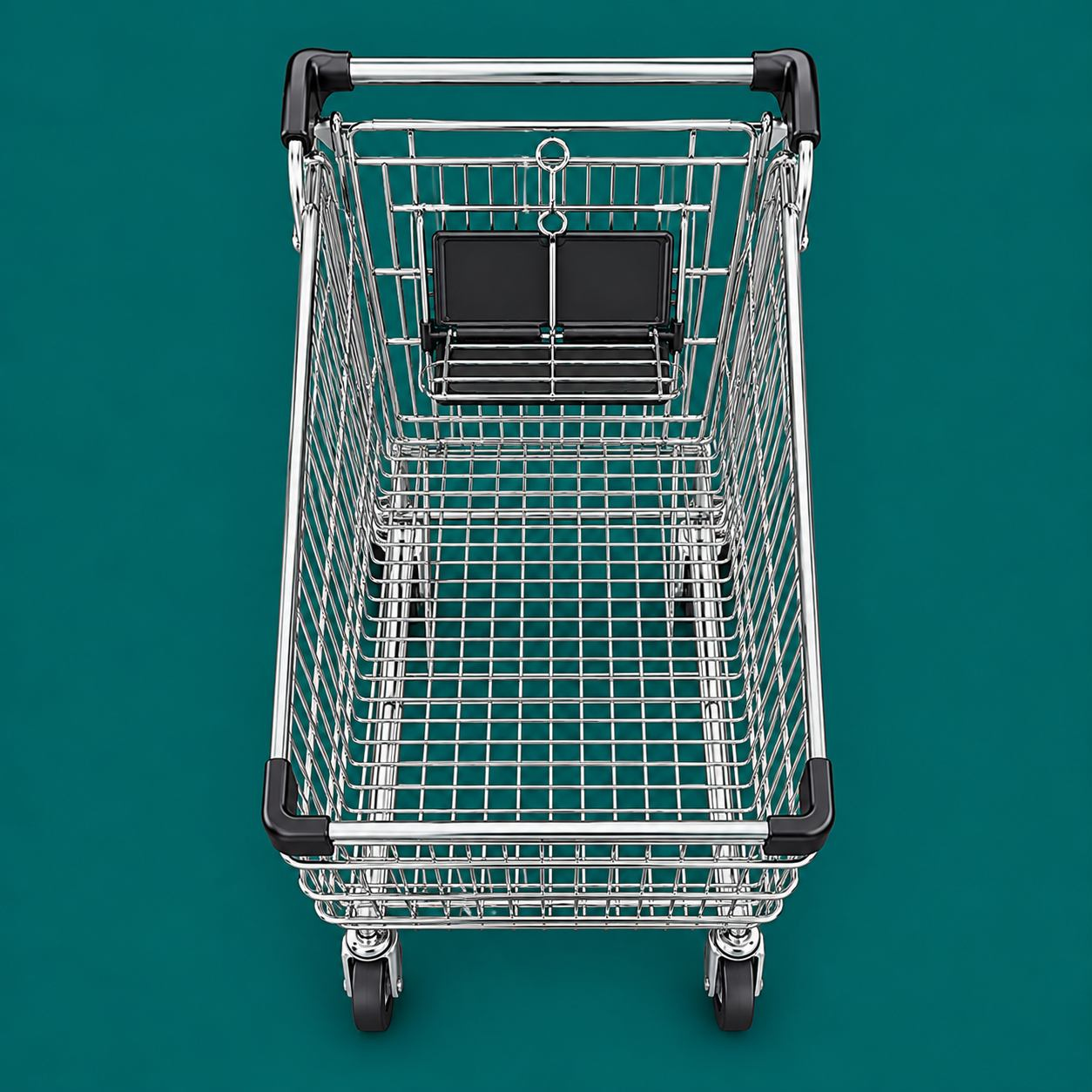 Shopping Trolley 100 Litres with Baby Seat — image 3