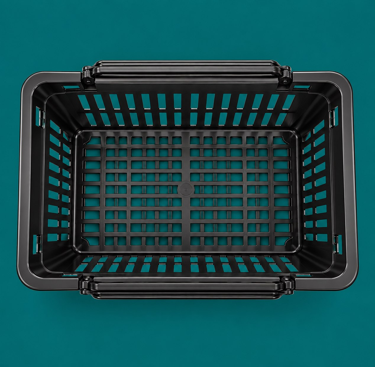 Plastic Shopping Basket – 25 Litres — image 3