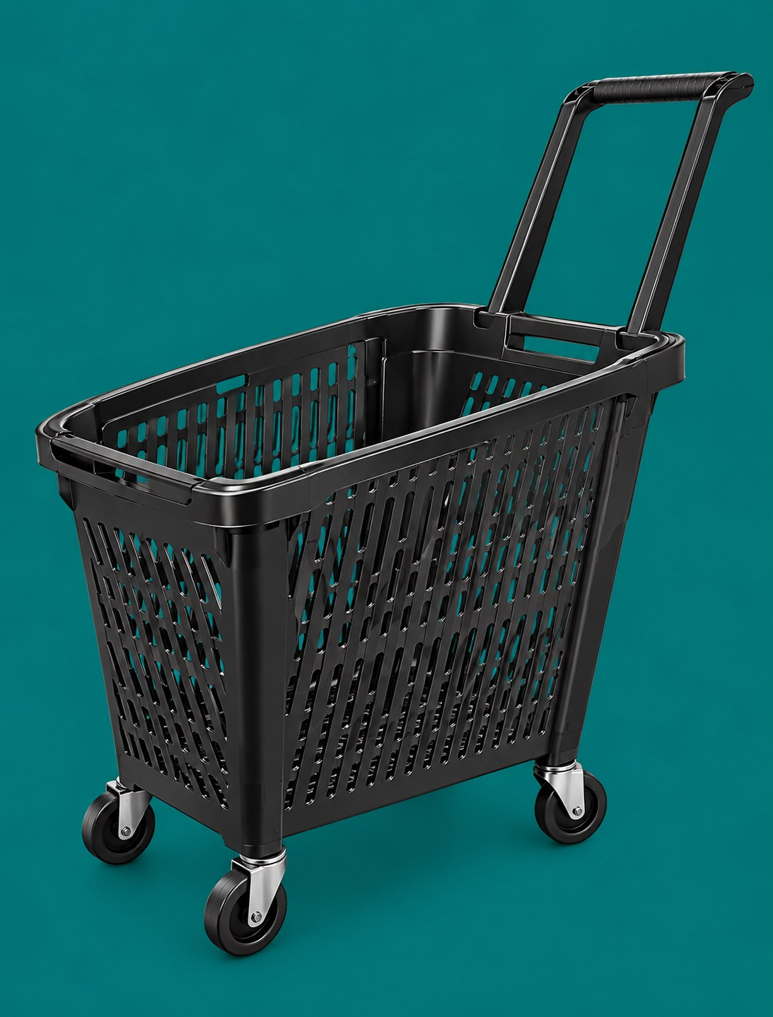 Four Wheel Shopping Basket – 50 Litres
