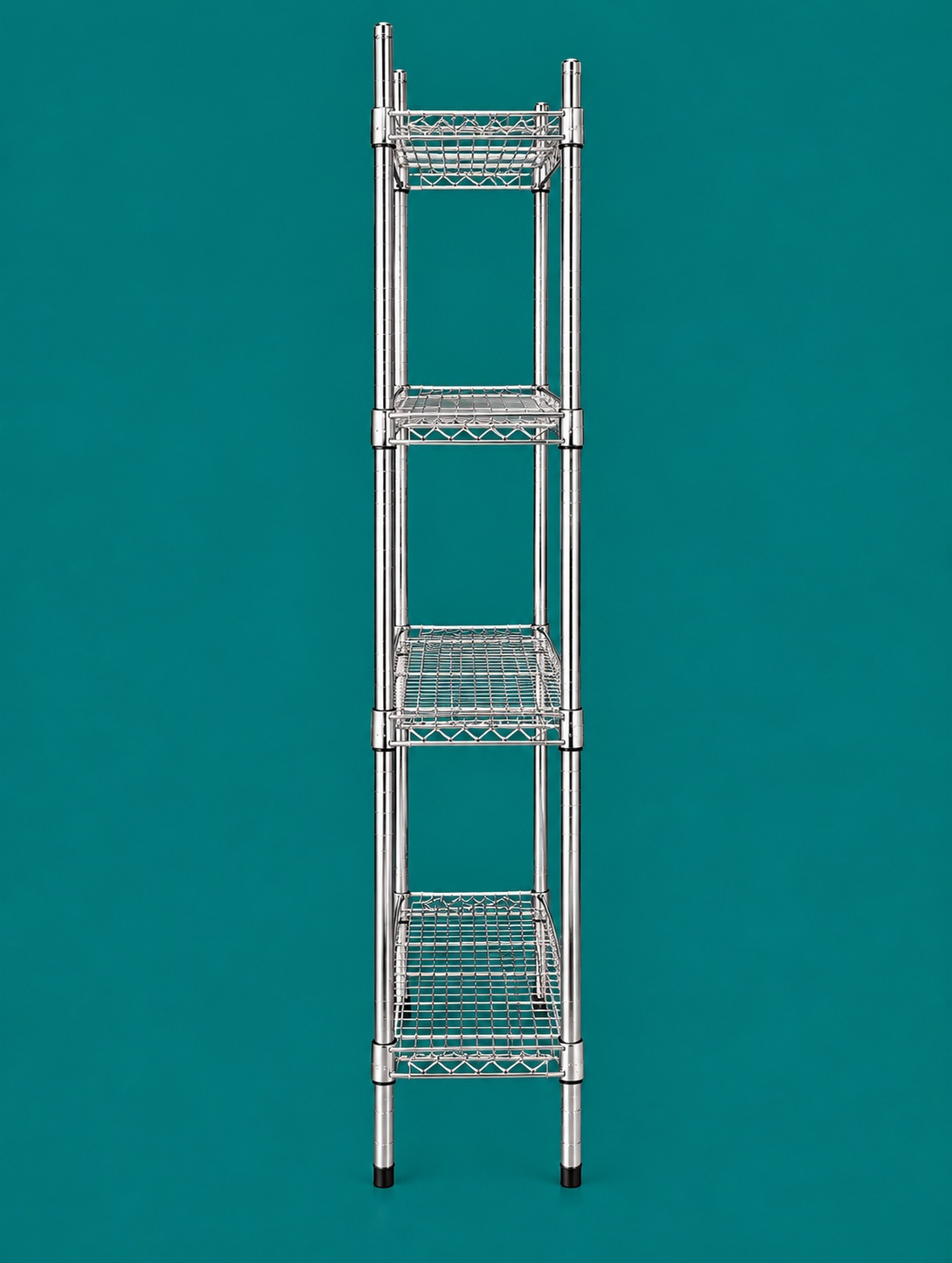 Chrome Plated Bread Rack – 4 Mesh Levels — image 2