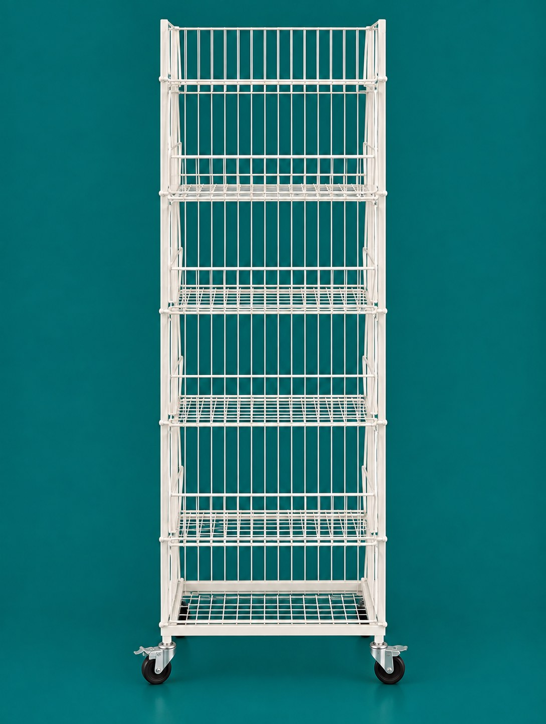 Alligator Stand with Wheels – 5 Mesh Levels — image 3