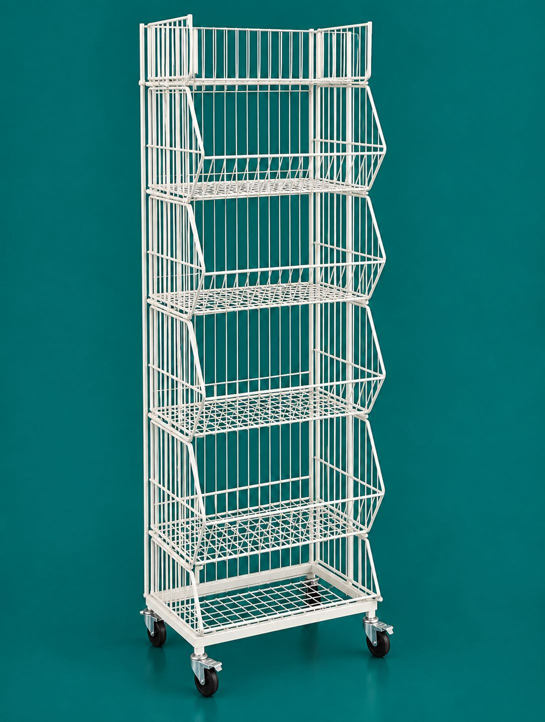 Alligator Stand with Wheels – 5 Mesh Levels