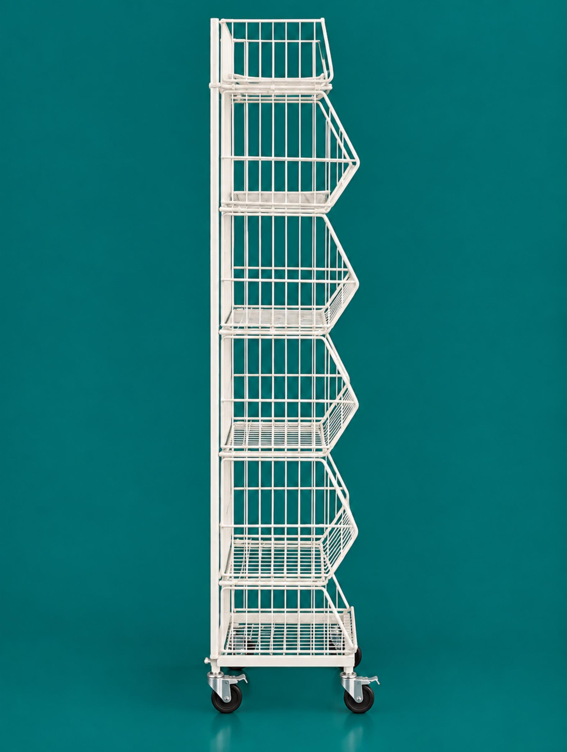 Alligator Stand with Wheels – 5 Mesh Levels — image 2