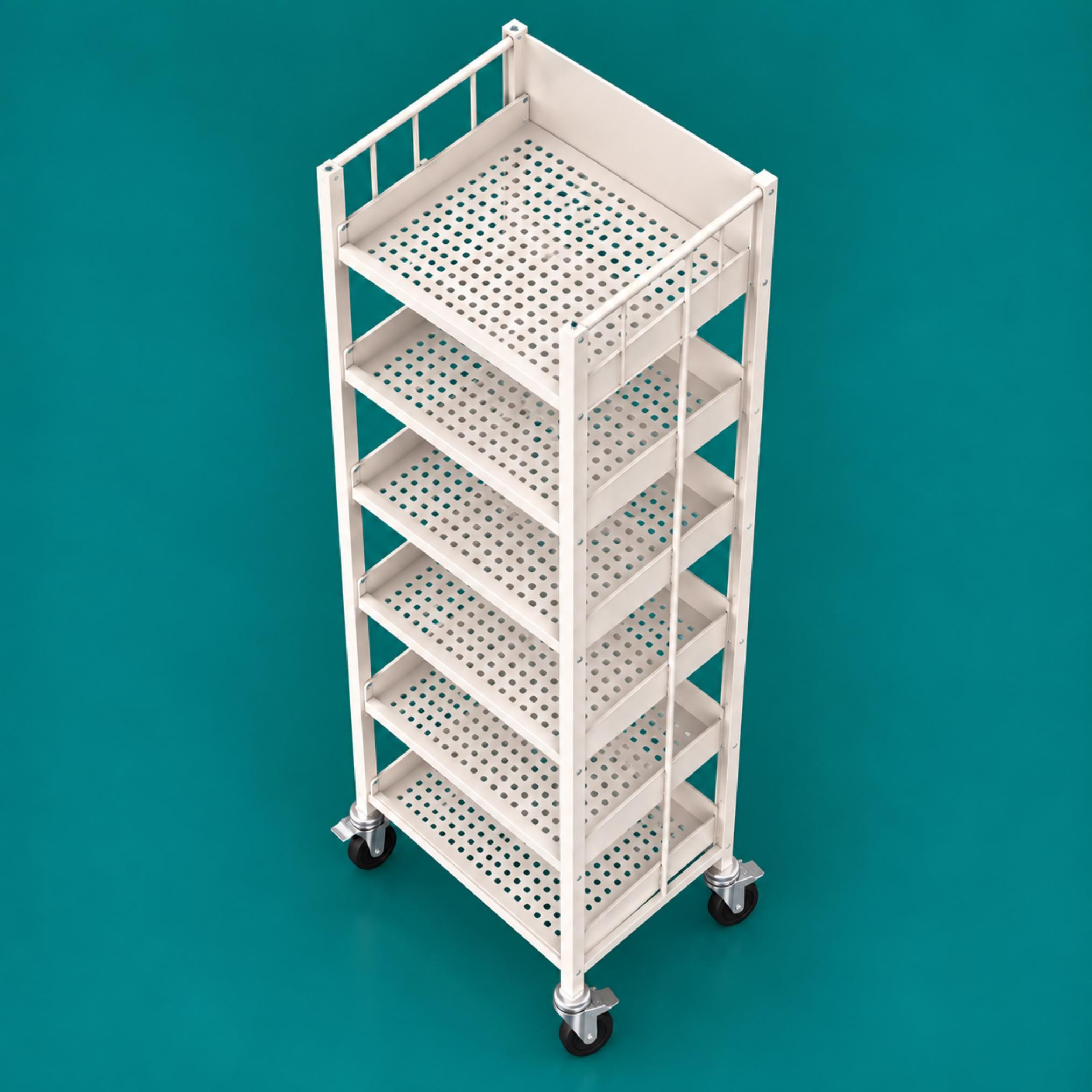 Alligator Rack with Wheels – 6 Trays — image 3