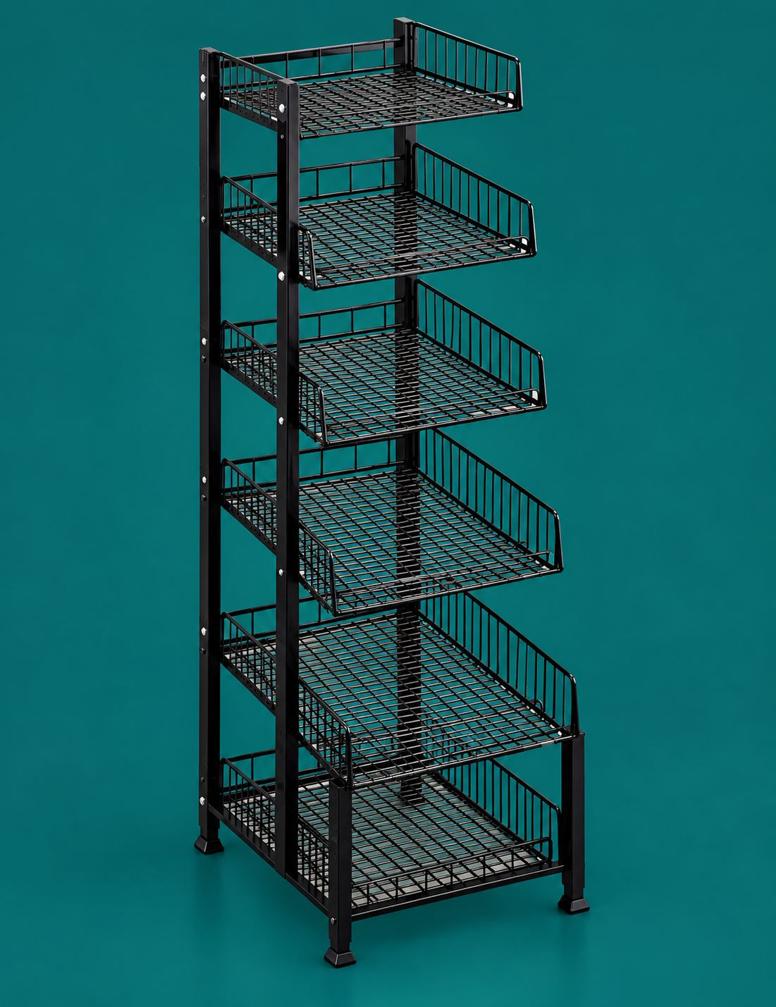 Chocolate Impulse Rack – 6 Mesh Levels