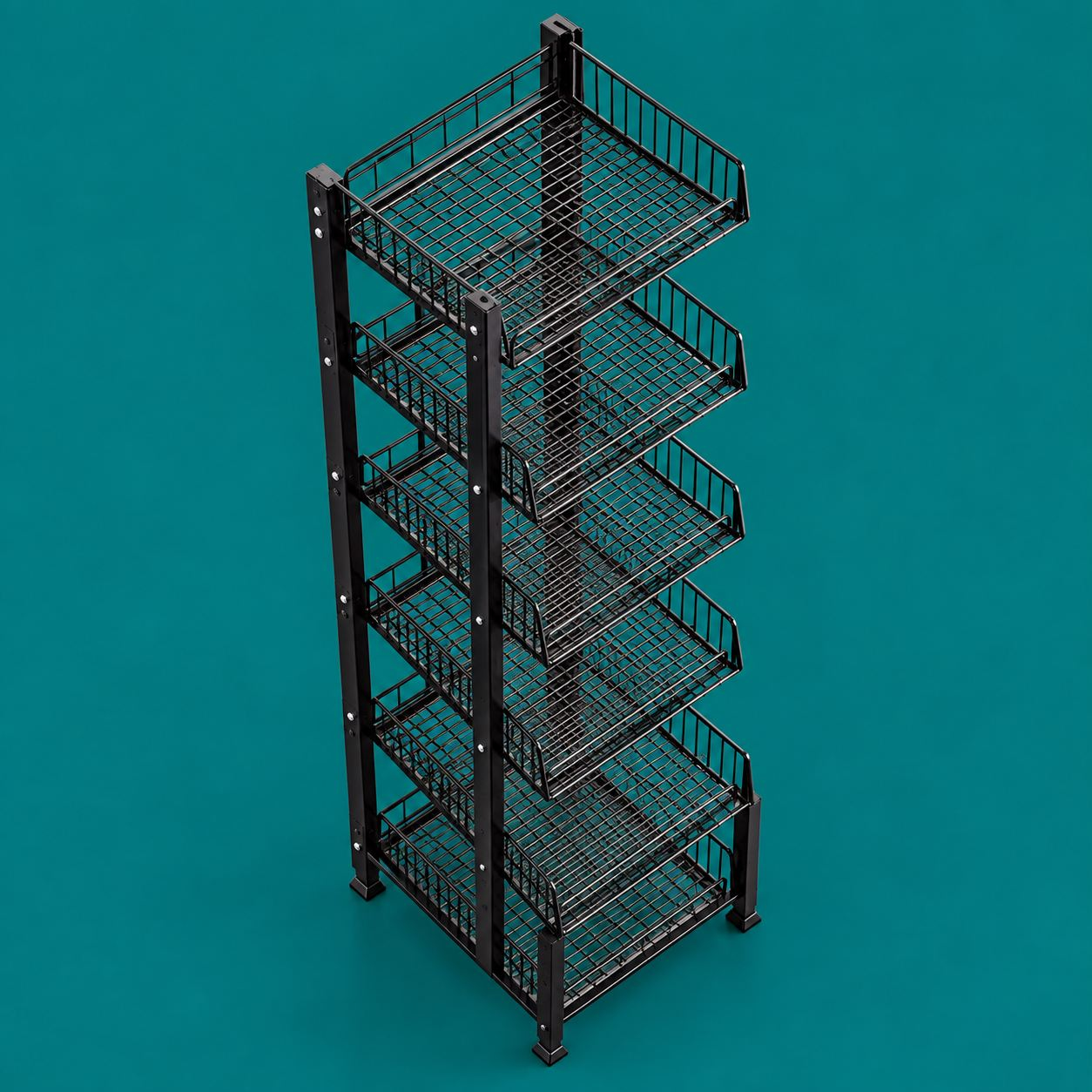 Chocolate Impulse Rack – 6 Mesh Levels — image 2