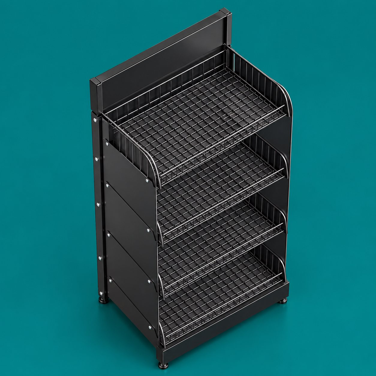 Chocolate Impulse Rack – 4 Mesh Levels — image 2