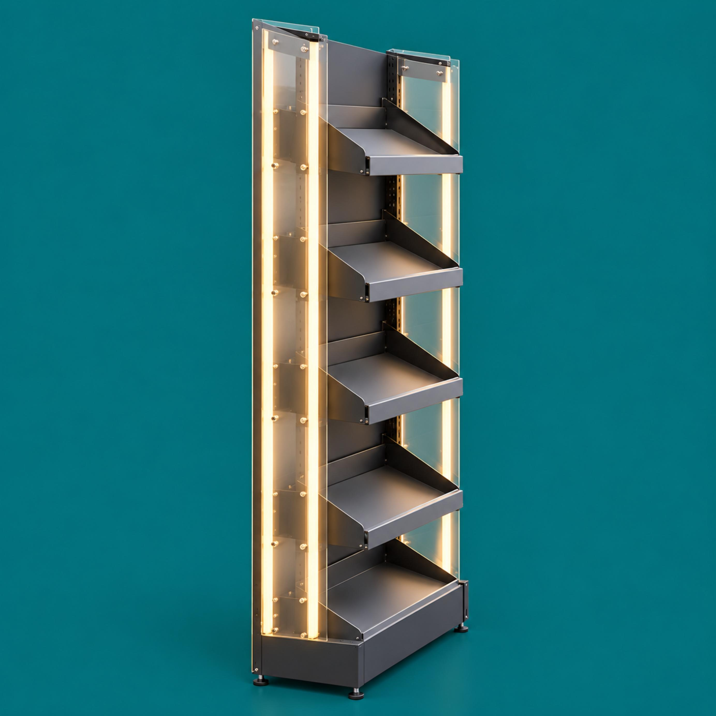 hocolate Rack with Acrylic Sides & Lighting — image 2