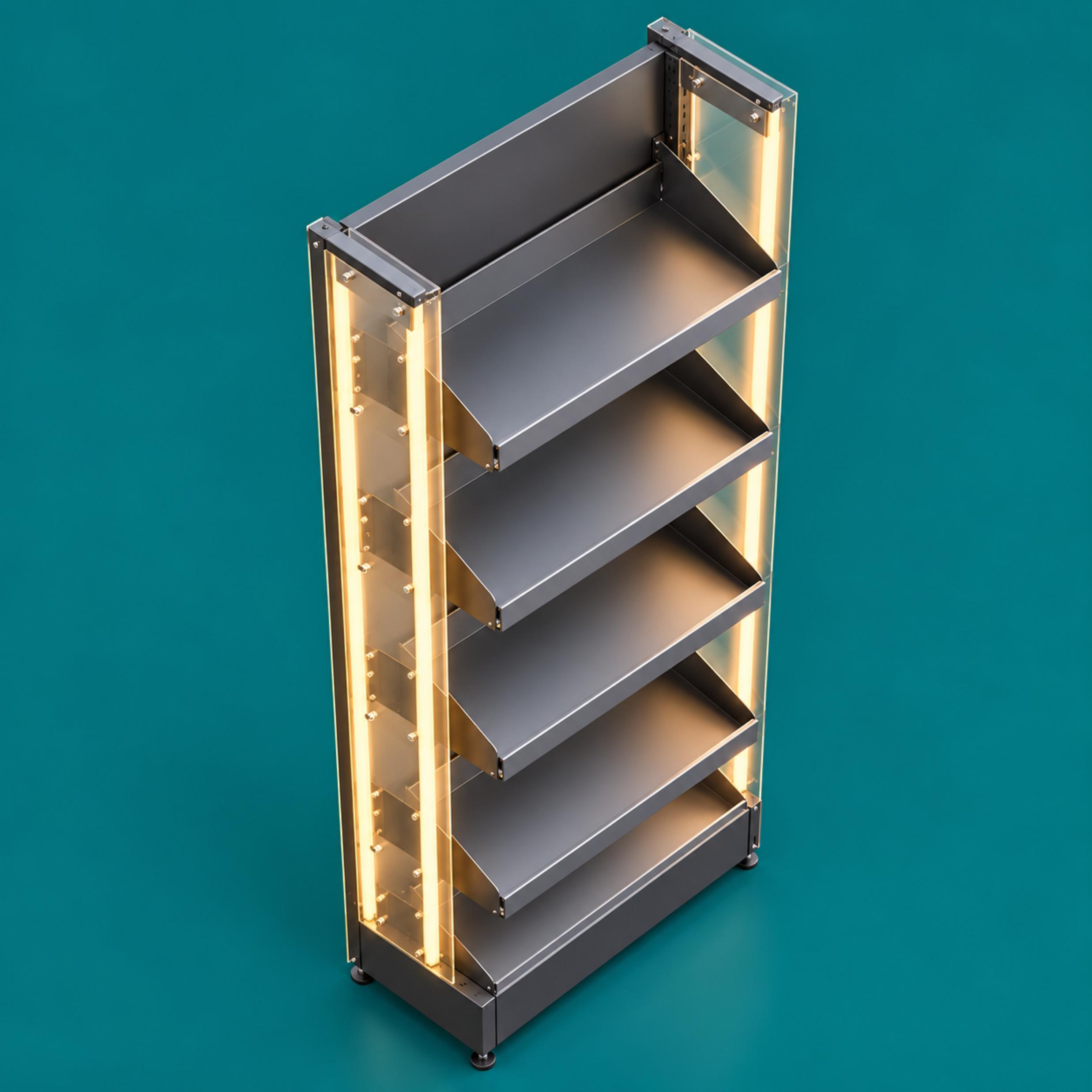 hocolate Rack with Acrylic Sides & Lighting — image 3