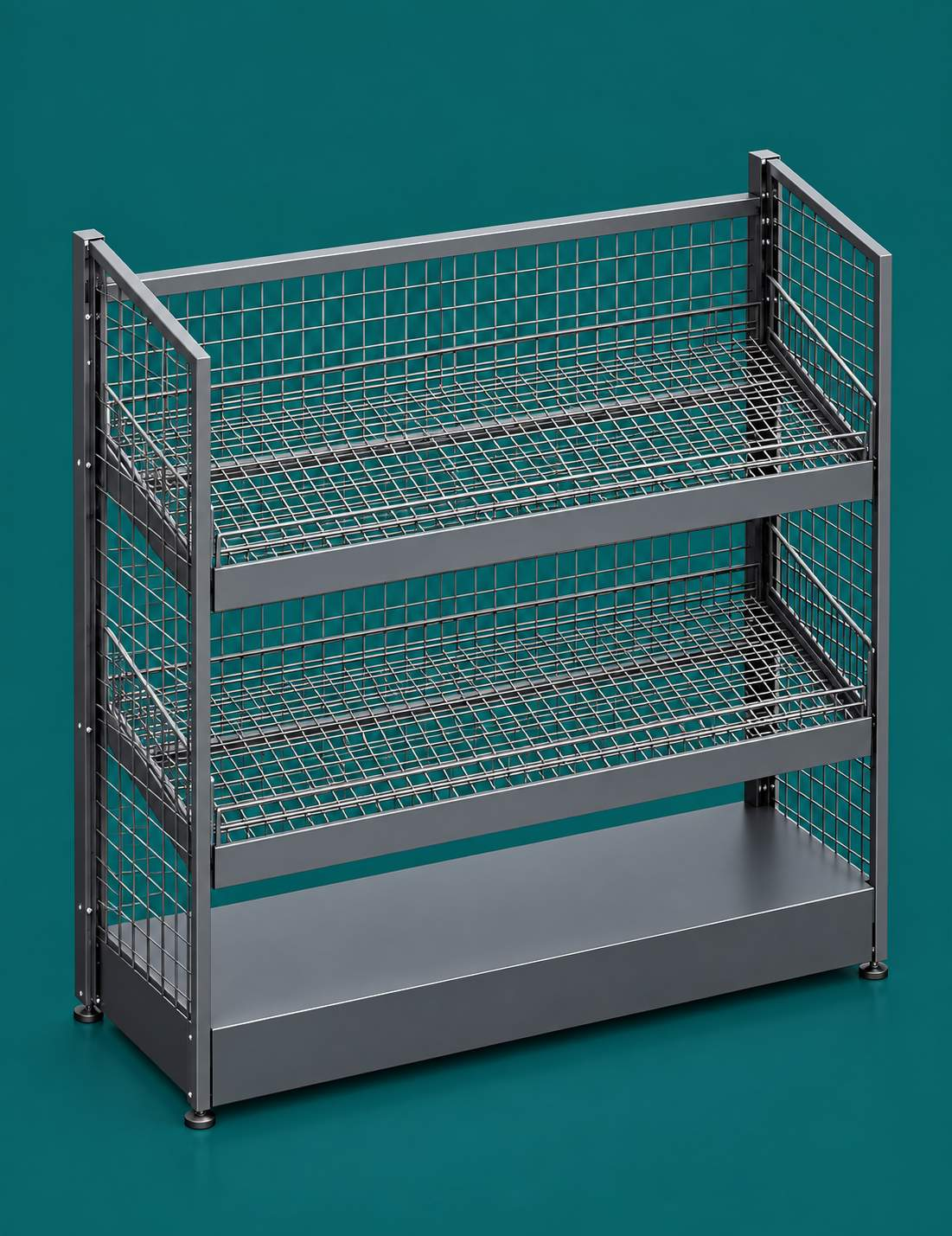 Mesh Chocolate Rack – 2 Mesh Trays with Base