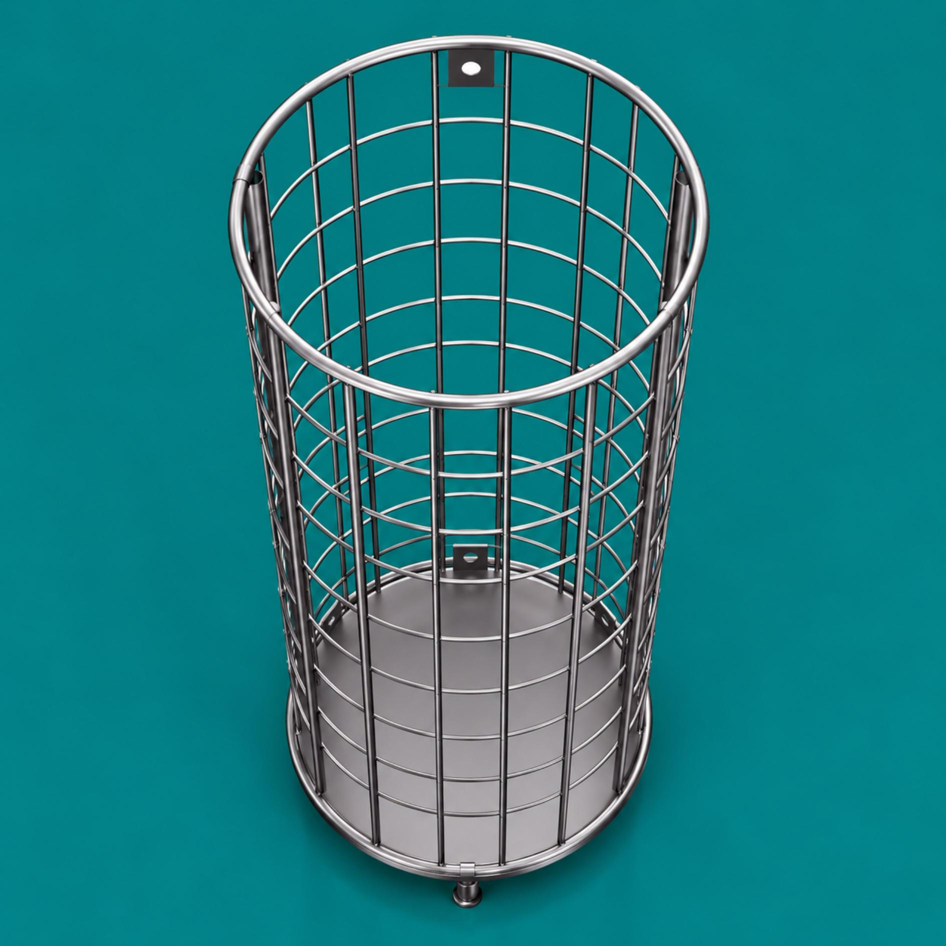 Broom Stand – Circular Floor Display Stand — image 2
